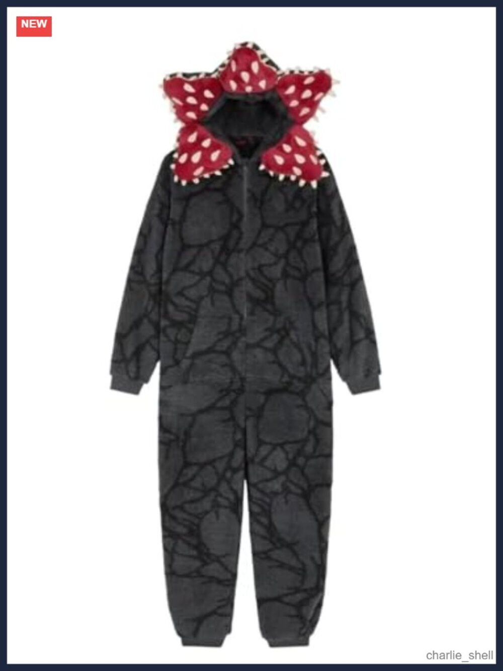 Demogorgon One-Piece Pajama Costume Adult Unisex Cosplay Jumpsuit